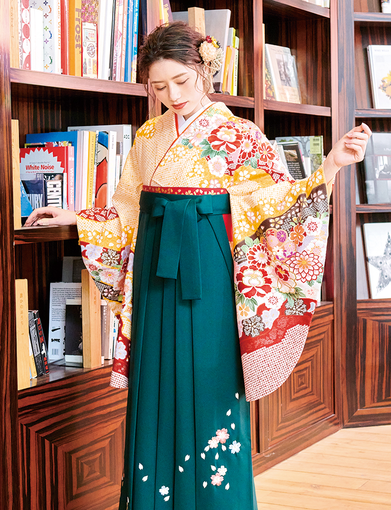 桜刺繍の袴一覧｜卒業袴のレンタルはマイム